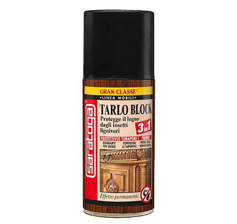Tarlo Block | Προστατευτικό 3 σε 1 κατά των εντόμων του ξύλου