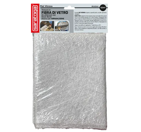 Saratoga Mat Vitrosa and Glass Veil in Fiberglass