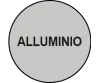 Nastro Adesivo in Alluminio Laccato