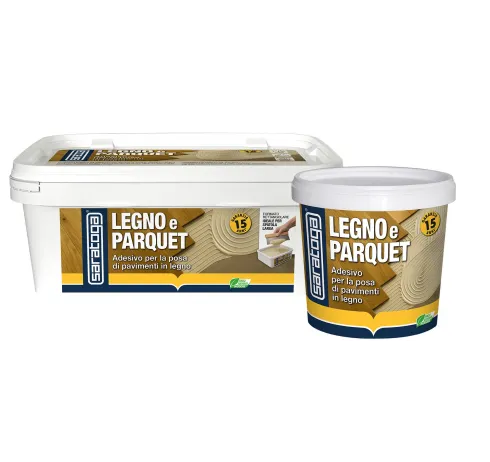 Adesivo vinilico per parquet e listelli
