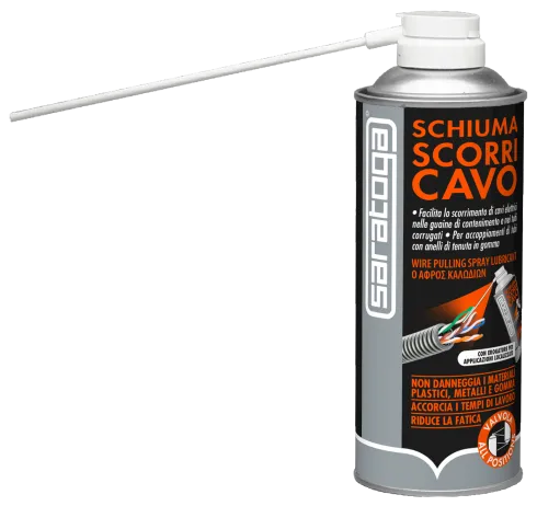 Schiuma Scorricavo - Lubrificante per Fili Elettrici, Protegge e Facil
