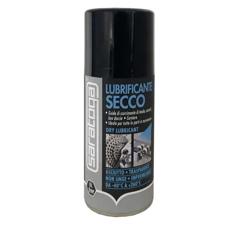 Saratoga Lubrificante Secco Spray 150ml | Senza Oli e PFOA
