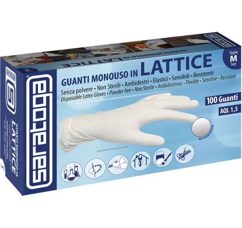 Guanti Monouso in LATTICE