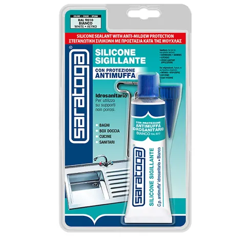 Silicone Bianco CP Antimuffa in blister