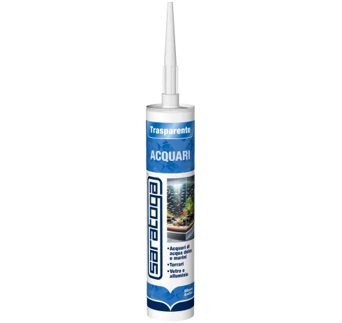 Sigillante per acquari di acqua dolce e marini e per terrari