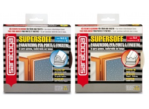 Supersoff - Profilo P/E - Parafreddo per porte e finestre per fessure 2/5 mm o 1/3,5 mm