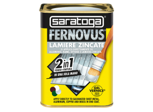 Fernovus Lamiere Zincate - Vernicia direttamente su alluminio, rame, ottone e lamiera zincata.