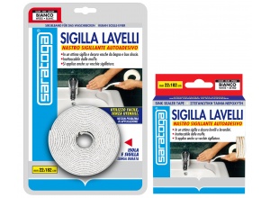 Sigilla Lavelli - Nastro sigillante autoadesivo per giunzioni tra perete e lavello